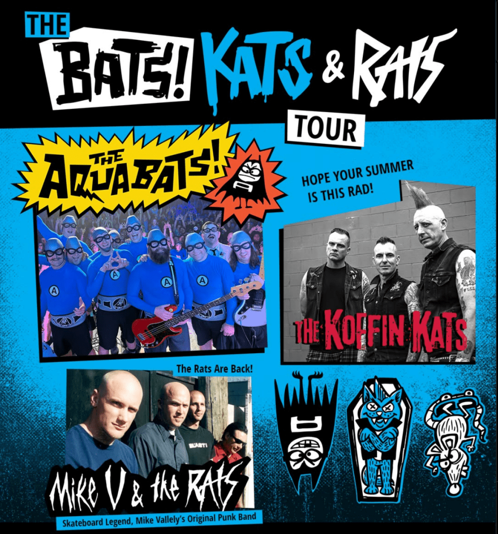 Show: The Aquabats! The Bats! Kats & Rats&nbsp;Tour